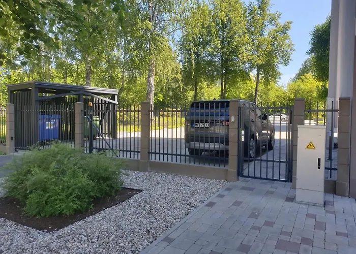 Dzīvoklis Comfortable Design With Parking Riga